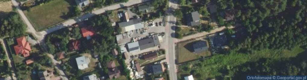 Zdjęcie satelitarne Mazowiecka ul.