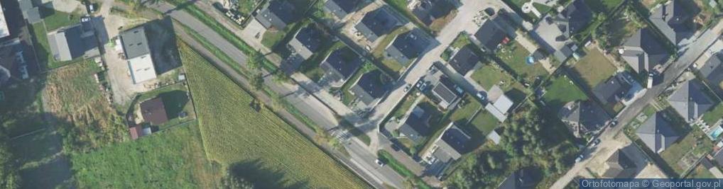 Zdjęcie satelitarne Manewrowa ul.