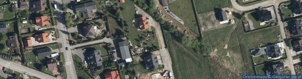 Zdjęcie satelitarne Makowa ul.