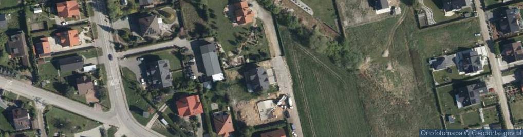 Zdjęcie satelitarne Makowa ul.