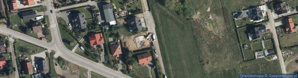 Zdjęcie satelitarne Makowa ul.