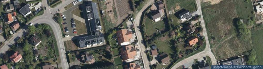 Zdjęcie satelitarne Makowa ul.