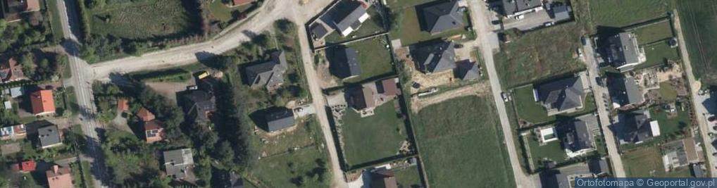 Zdjęcie satelitarne Makowa ul.