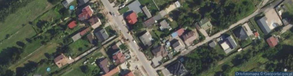Zdjęcie satelitarne Mazowiecka ul.
