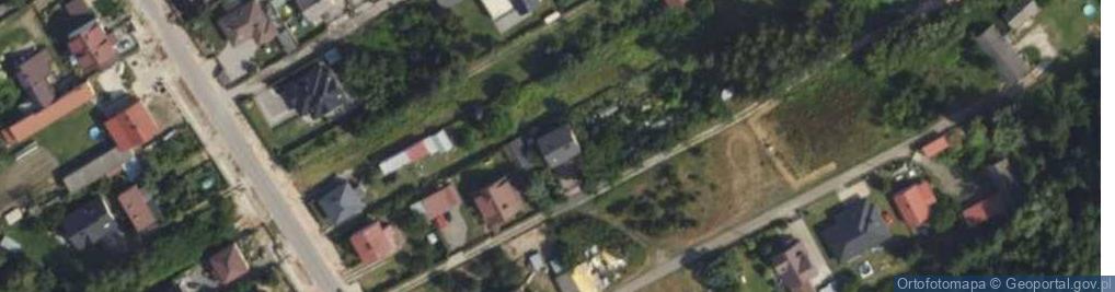 Zdjęcie satelitarne Mazowiecka ul.