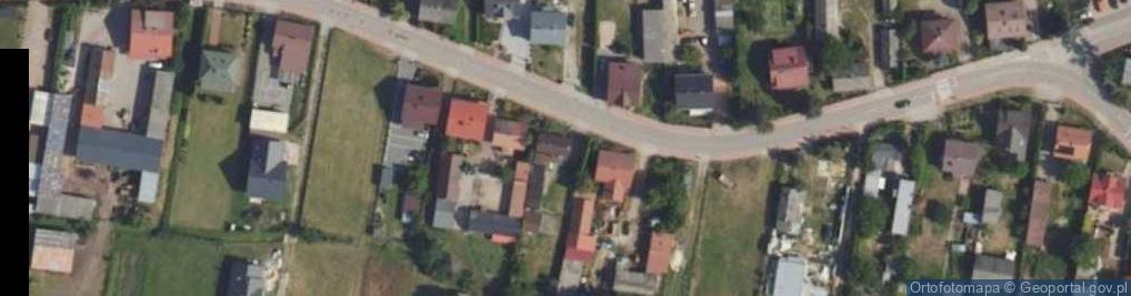 Zdjęcie satelitarne Mazowiecka ul.