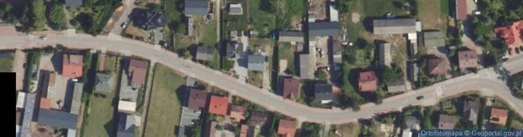 Zdjęcie satelitarne Mazowiecka ul.