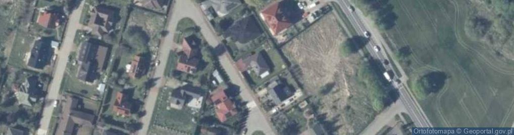 Zdjęcie satelitarne Makowa ul.