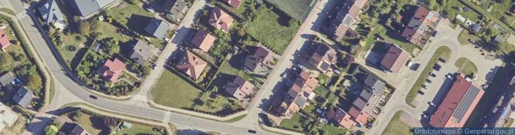 Zdjęcie satelitarne Makowa ul.