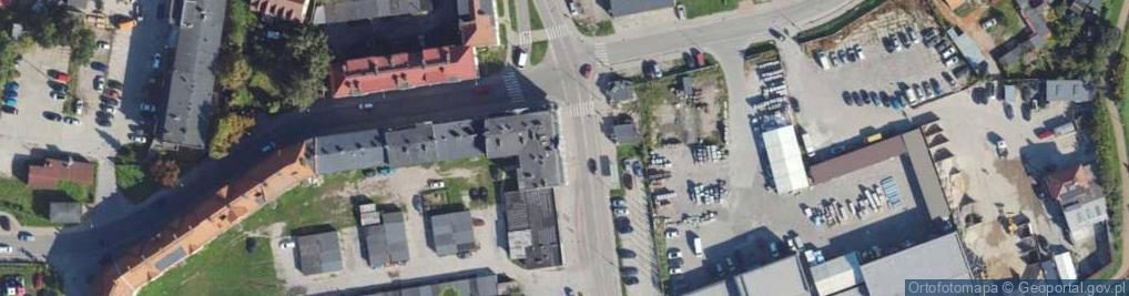 Zdjęcie satelitarne Malborska ul.