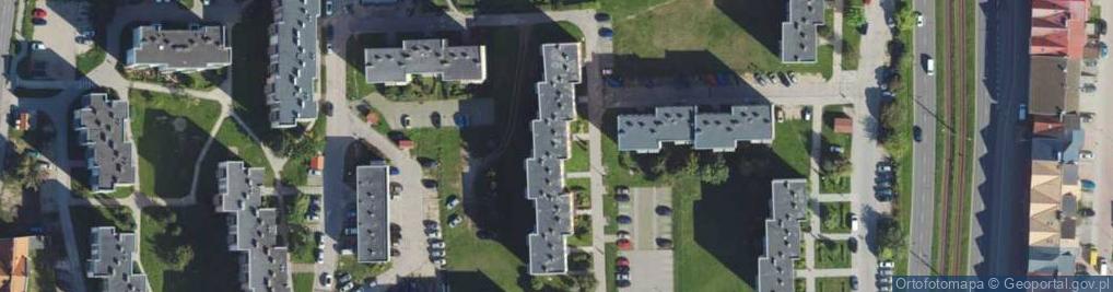 Zdjęcie satelitarne Matejki Jana ul.