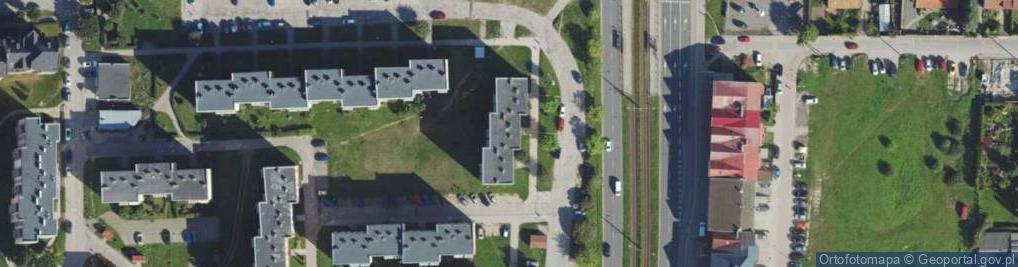 Zdjęcie satelitarne Matejki Jana ul.
