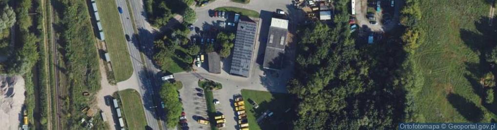 Zdjęcie satelitarne Mazurska ul.