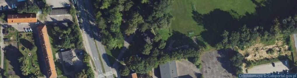 Zdjęcie satelitarne Mazurska ul.