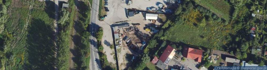 Zdjęcie satelitarne Mazurska ul.