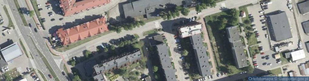 Zdjęcie satelitarne Matejki Jana ul.
