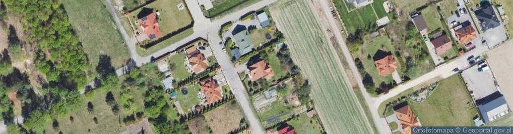 Zdjęcie satelitarne Marmurowa ul.