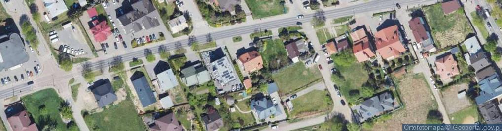 Zdjęcie satelitarne Mazowiecka ul.