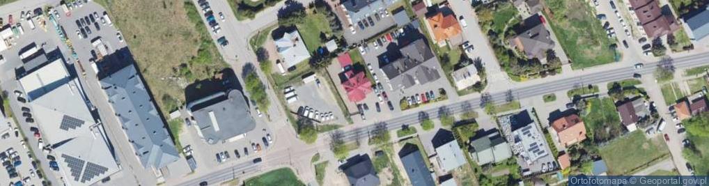 Zdjęcie satelitarne Mazowiecka ul.