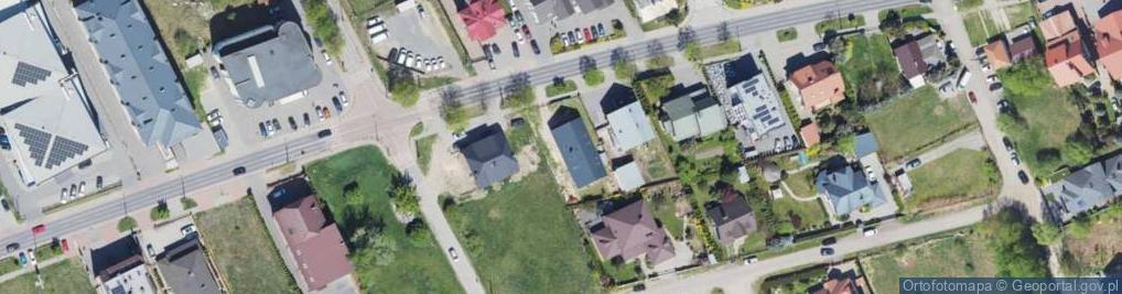 Zdjęcie satelitarne Mazowiecka ul.