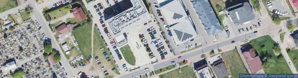 Zdjęcie satelitarne Mazowiecka ul.