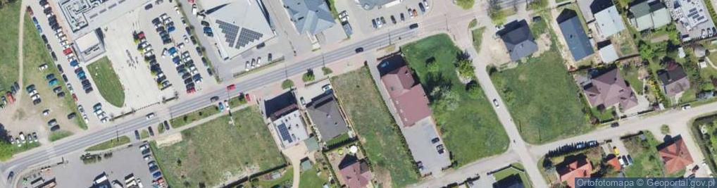 Zdjęcie satelitarne Mazowiecka ul.