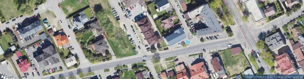 Zdjęcie satelitarne Mazowiecka ul.