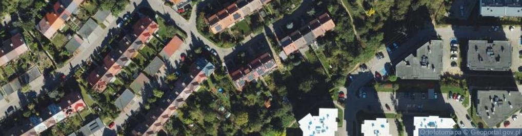 Zdjęcie satelitarne Marii Ludwiki ul.