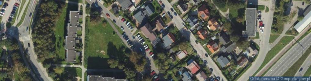 Zdjęcie satelitarne Mazowiecka ul.
