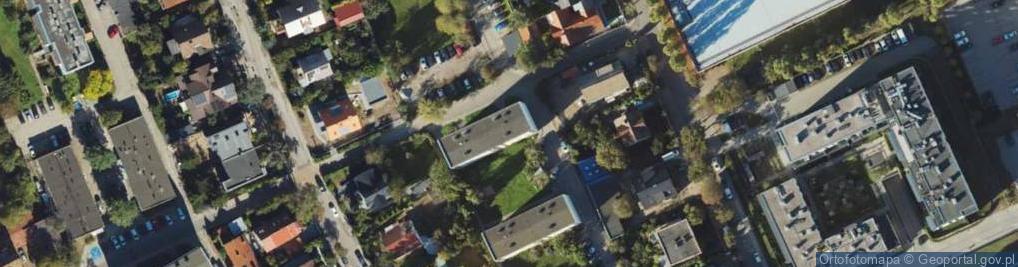 Zdjęcie satelitarne Malborska ul.