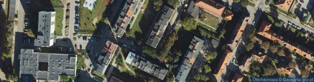 Zdjęcie satelitarne Manifestu Połanieckiego ul.