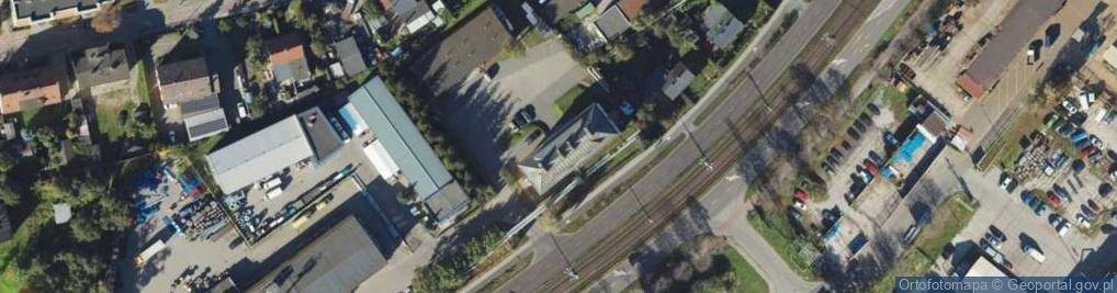 Zdjęcie satelitarne Marynarki Polskiej ul.