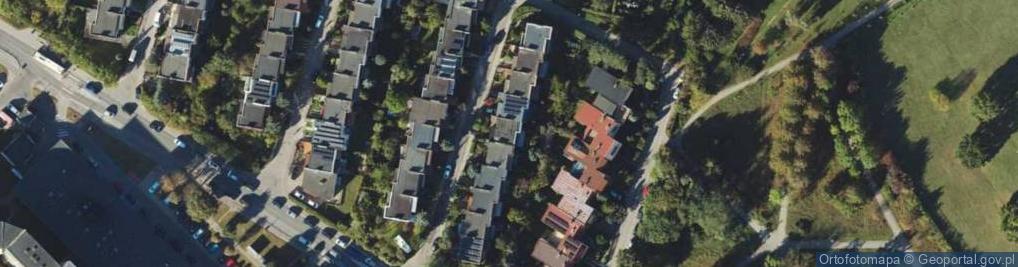Zdjęcie satelitarne Majewskich ul.