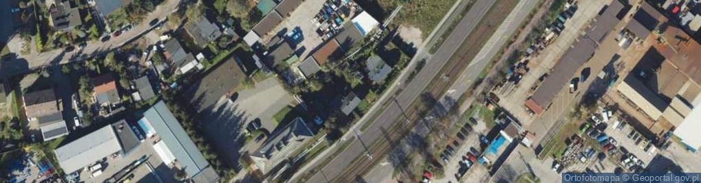Zdjęcie satelitarne Marynarki Polskiej ul.