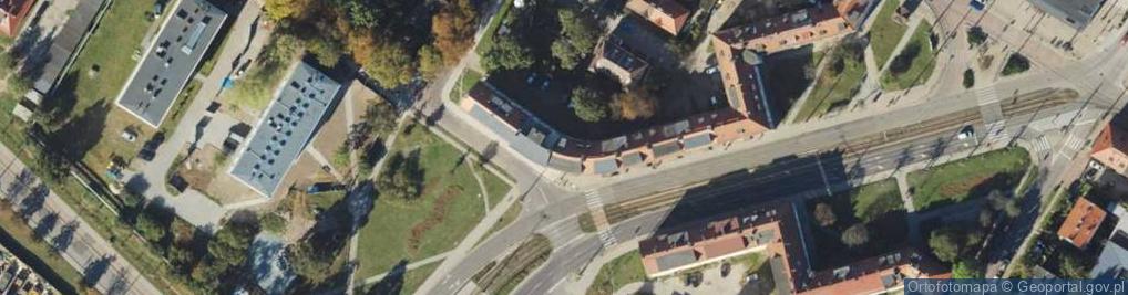 Zdjęcie satelitarne Marynarki Polskiej ul.