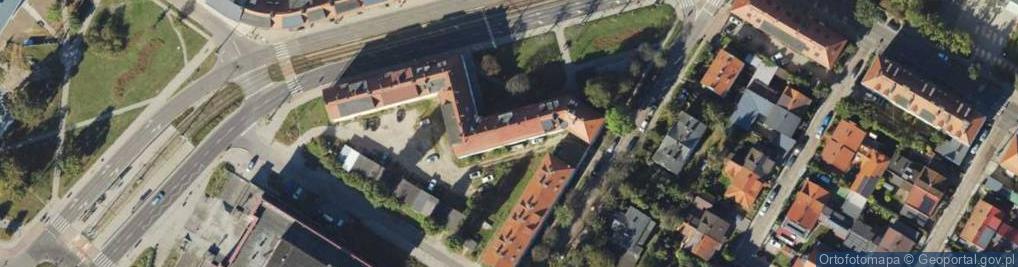 Zdjęcie satelitarne Marynarki Polskiej ul.