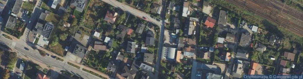 Zdjęcie satelitarne Malarska ul.