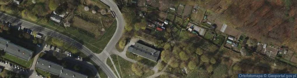 Zdjęcie satelitarne Malinowa ul.