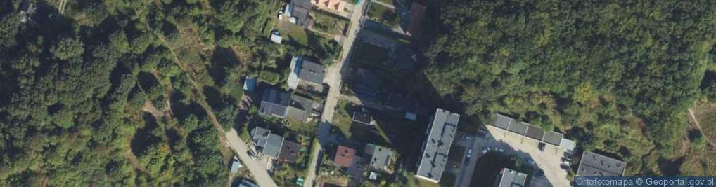 Zdjęcie satelitarne Manganowa ul.