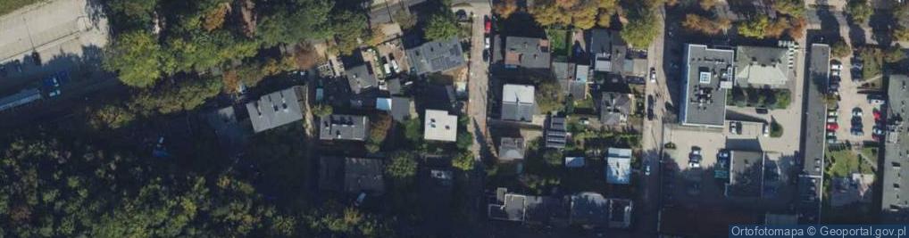 Zdjęcie satelitarne Malborska ul.