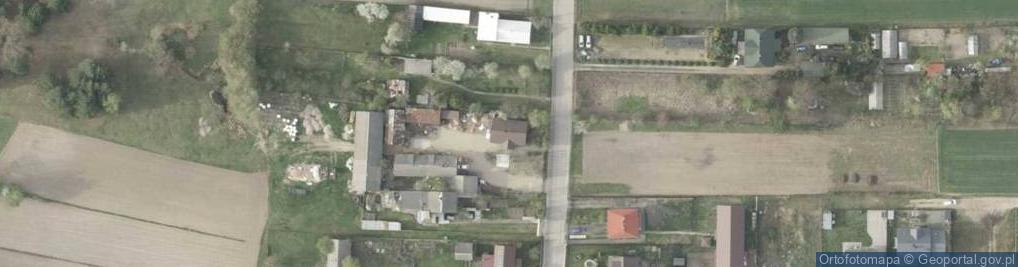 Zdjęcie satelitarne Mazowiecka ul.