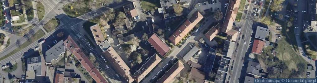 Zdjęcie satelitarne Marzanki ul.