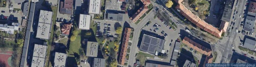 Zdjęcie satelitarne Marzanki ul.