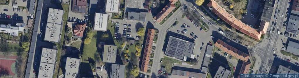 Zdjęcie satelitarne Marzanki ul.