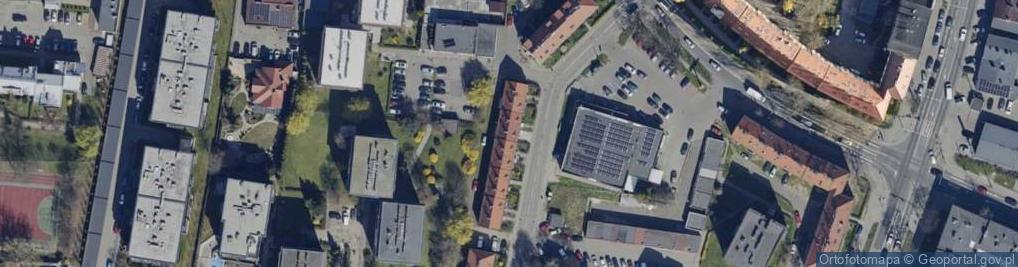 Zdjęcie satelitarne Marzanki ul.