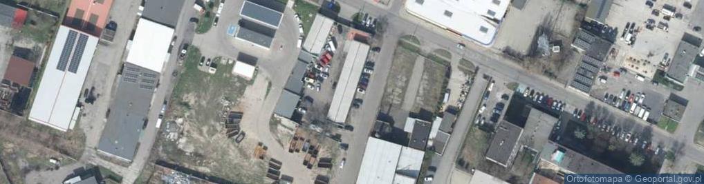 Zdjęcie satelitarne Magazynowa ul.