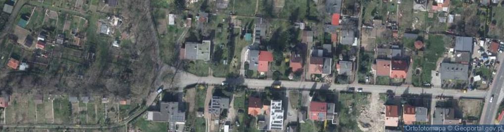 Zdjęcie satelitarne Marcowa ul.