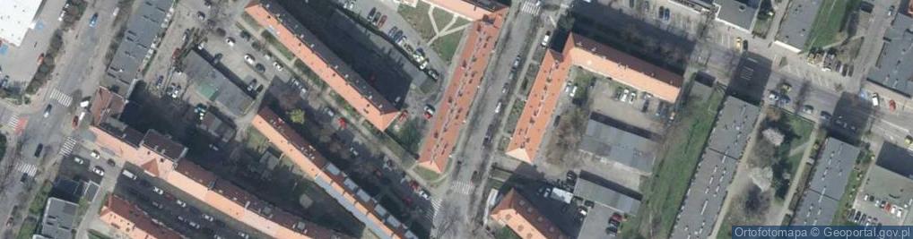 Zdjęcie satelitarne Matejki Jana ul.