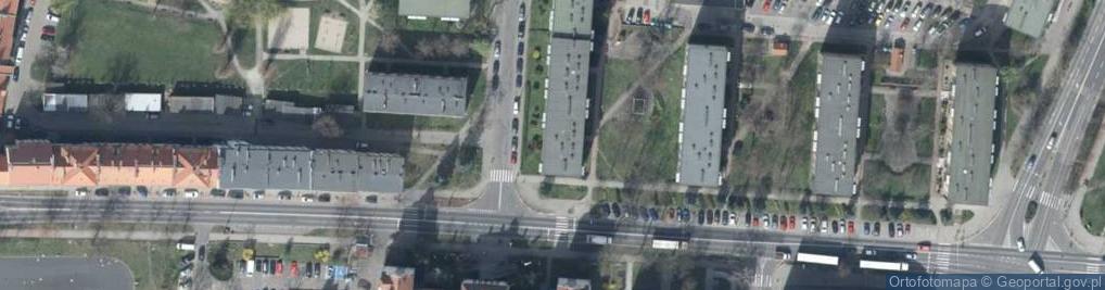 Zdjęcie satelitarne Matejki Jana ul.