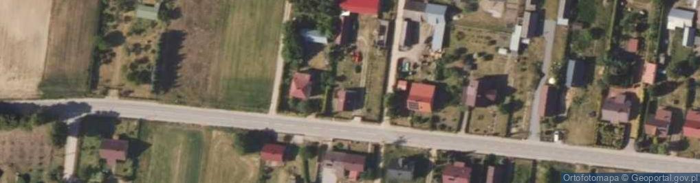 Zdjęcie satelitarne Malinowa ul.